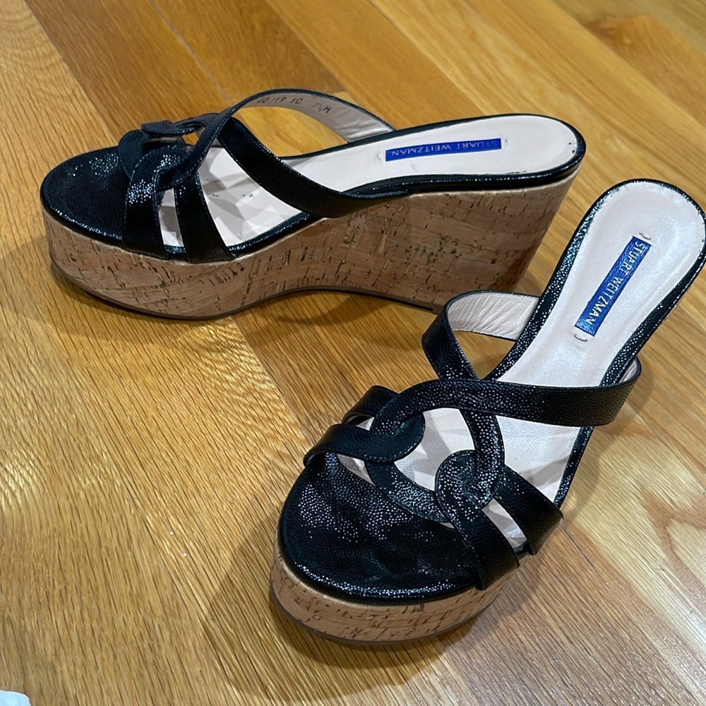 Stuart Weitzman wedge sandals